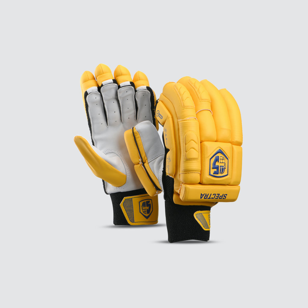 Neon yellow batting store gloves