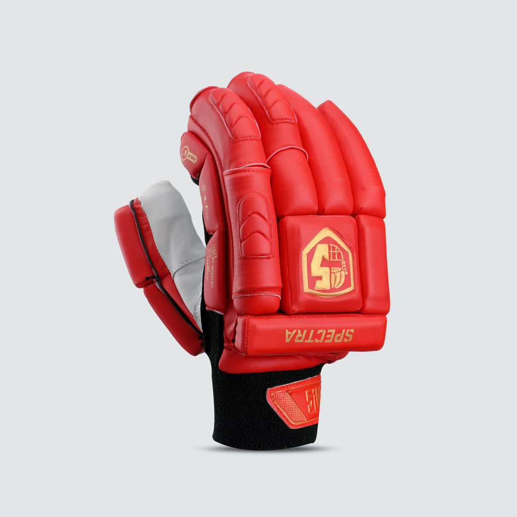 All red best sale batting gloves