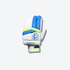 Carbon Batting Gloves - White-Blue-Neon